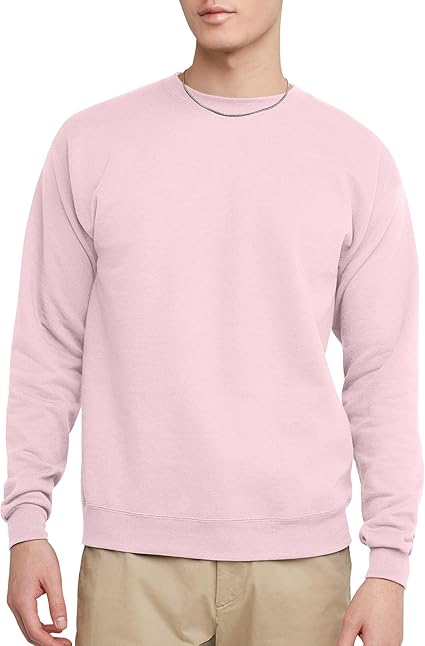 Men's EcoSmart Fleece, Pullover Crewneck Sweatshirt, 1 or 2 Pack